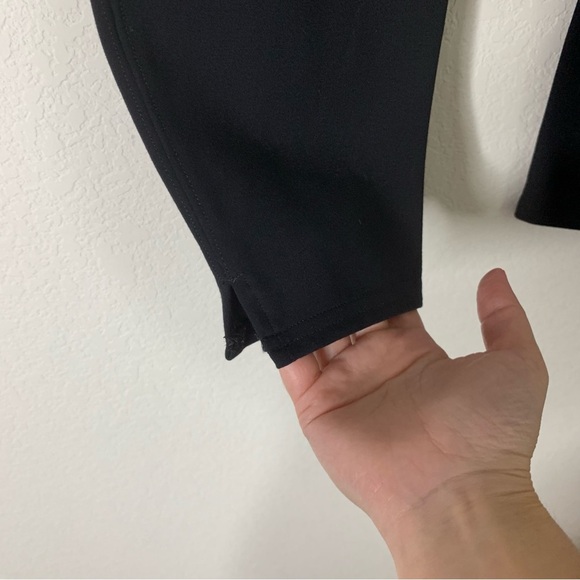 Spanx womens black Ponte knit ankle leggings L NWT - Picture 6 of 10